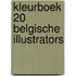 Kleurboek 20 Belgische illustrators
