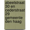 Abeelstraat 30 en Cederstraat 29 gemeente Den Haag by M. Benjamins