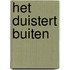 Het duistert buiten