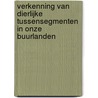 Verkenning van dierlijke tussensegmenten in onze buurlanden door R. Hoste