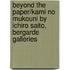 Beyond the paper/Kami no Mukouni by Ichiro Saito, Bergarde Galleries