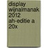 Display Wijnalmanak 2012 AH-Editie a 20x