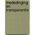 Mededinging en transparantie