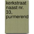 Kerkstraat naast nr. 33, Purmerend