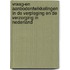 Vraag-en aanbodontwikkelingen in de verpleging en de verzorging in Nederland