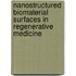 Nanostructured biomaterial surfaces in regenerative medicine