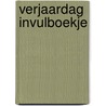 Verjaardag invulboekje door Laura Van Dravik