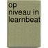 Op Niveau in Learnbeat