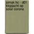 Simak HC - D01 Klopjacht op Solar Corona