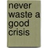 Never waste a good crisis