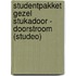 Studentpakket Gezel stukadoor - doorstroom (Studeo)