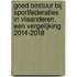 Goed bestuur bij sportfederaties in Vlaanderen. Een vergelijking 2014-2018