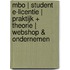 MBO | Student e-licentie | Praktijk + Theorie | Webshop & Ondernemen
