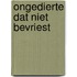 Ongedierte dat niet bevriest