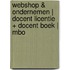 Webshop & Ondernemen | Docent licentie + docent boek | MBO