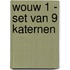 WOUW 1 - set van 9 katernen