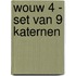 WOUW 4 - set van 9 katernen