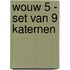 WOUW 5 - set van 9 katernen