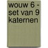 WOUW 6 - set van 9 katernen
