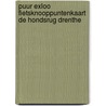 Puur Exloo fietsknooppuntenkaart de Hondsrug Drenthe by Unknown