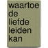 Waartoe de liefde leiden kan