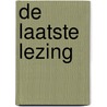 De laatste lezing door Amos Oz
