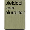 Pleidooi voor pluraliteit door Matthias Scharer