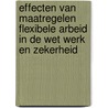 Effecten van maatregelen flexibele arbeid in de Wet werk en zekerheid by Tom Stolp