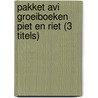 Pakket AVI groeiboeken Piet en Riet (3 titels) door Martine Letterie