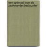 Een optimaal loon als zaakvoerder/bestuurder door Liesbeth Vossen