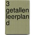 3 getallen leerplan D