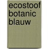 Ecostoof Botanic Blauw door Onbekend