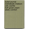 Bullet Journal notitieboek-Medium (A5) Zachte kaft-Groen zwart- Allets Comfort door Allets Comfort