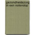 Gezondheidszorg in een notendop