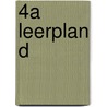 4A Leerplan D door Jos Casteels