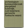 Archeologisch Bureauonderzoek Plangebied Buitendijk, Zuid-Beijerland, Gemeente Hoeksche Waard door J. Ras