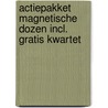Actiepakket magnetische dozen incl. gratis kwartet door Onbekend