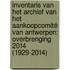 Inventaris van het archief van het aankoopcomité van Antwerpen: Overbrenging 2014 (1929-2014)