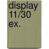 Display 11/30 ex. by Nix