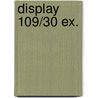 Display 109/30 ex. door Hec Leemans