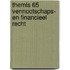 Themis 65 vennootschaps- en financieel recht