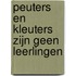 Peuters en kleuters zijn geen leerlingen