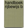 Handboek Rijbewijs B door Wim Govaerts