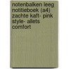 Notenbalken Leeg Notitieboek (A4) Zachte kaft- Pink Style- Allets comfort door Allets Comfort
