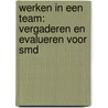 Werken in een team: vergaderen en evalueren voor SMD by Roc Mondriaan