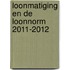Loonmatiging en de loonnorm 2011-2012