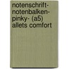 Notenschrift- Notenbalken- Pinky- (A5) Allets Comfort by Allets Comfort