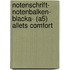 Notenschrift- Notenbalken- Blacka- (A5) Allets Comfort