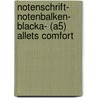 Notenschrift- Notenbalken- Blacka- (A5) Allets Comfort door Allets Comfort