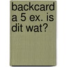 Backcard a 5 ex. Is dit wat? door Jerry Seinfeld